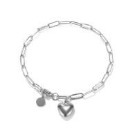 Armband 'Heart on My Sleeve' Silber