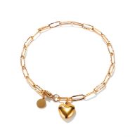Armband 'Heart on My Sleeve' Rosegold