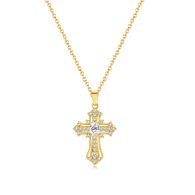Kette 'The Cross' Gold