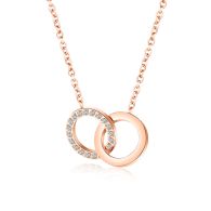 Kette 'Endlessly' Rosegold