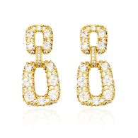 Ohrringe 'Infinite Sparkles' Gold