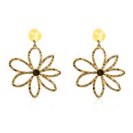Ohrringe 'Golden Flowers' Gold