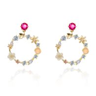 Ohrringe 'Summer Wreath' Gold
