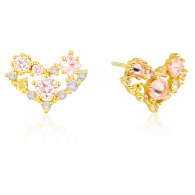 Ohrringe 'Maiden's Blush' Gold
