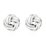 Ohrringe 'Love Knot' Silber 