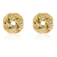 Ohrringe 'Love Knot' Gold