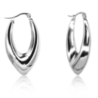 Ohrringe 'Silver Olive' Silber 