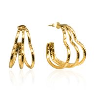 Ohrringe 'Love Circles' Gold