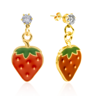 Ohrringe 'Strawberry' Gold