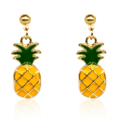 Ohrringe 'Pineapple' Gold