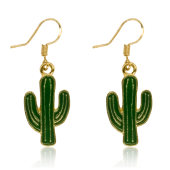 Ohrringe 'Cactus' Gold