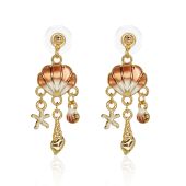 Ohrringe 'Summer Beach' Gold